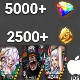 ワンピースバウンティラッシュ Bonney+Teach+Yamato💎5000+✨2500+