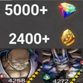ワンピースバウンティラッシュ Nusjuro +Kaido(Green) 💎5000+✨2400+