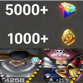 ワンピースバウンティラッシュ Saturn+RogerDark💎5000+✨1000+