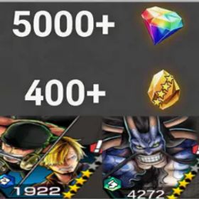 ワンピースバウンティラッシュ Zoro&Sanji+Kaido(Green) 💎5000+✨400+