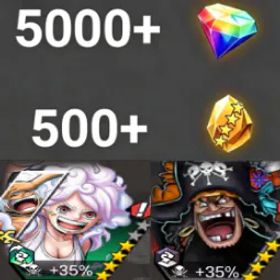 ワンピースバウンティラッシュ Bonney+Teach💎5000+✨600+