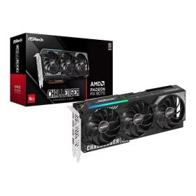 ASRock Radeon RX 9070 Challenger 16G トリプルファンクーラーとLEDインジケーター装備 グラフィックボード｜RX9070 CL 16G
