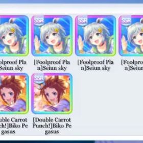 ウマ娘プリティーダービー 🌍 [Global EN] 9 SSR | SSR Seiun Sky ×5 | Meta Escape Core