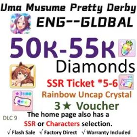 ウマ娘プリティーダービー [Global] Uma Musume | Maruzensky (Hot☆Summer Night) | 50,000+ Diamonds |