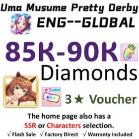 ウマ娘プリティーダービー [Global] Uma Musume | Maruzensky (Hot☆Summer Night) | 85k + Diamonds |Rainbow Uncap Crystal | 3★ Voucher *1