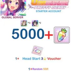 ウマ娘プリティーダービー |Global Server 🌸|5000+ Carats 💎|Kitsan ⭐️| 61651452