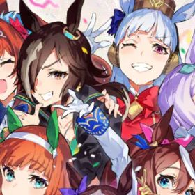 ウマ娘プリティーダービー PD02 [Global] 50000+ Gems| Kitasan Black X 5+ Super Creek +Other 5-15 Random SSR| Fresh account Lv1