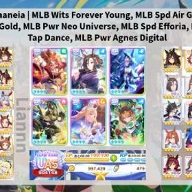 ウマ娘プリティーダービー [JP] UA5 | 9 MLB | Epi | MLB Wits Ebayan, MLB Spd AGroove, MLB Spd AdmGroove, MLB Guts Stego, MLB Pwr Neo, MLB Spd Efforia, MLB Spd CB, MLB Spd TDC and more