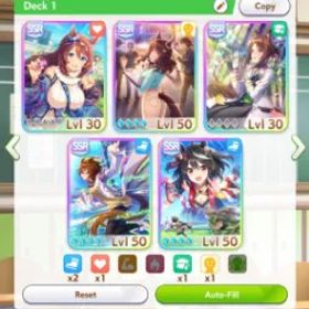 ウマ娘プリティーダービー GLOBAL | Kitasan MLB + Agnes Tachyon MLB + Light Hello MLB + FM LB0 + SC LB0 | UNCAP STONE 1X | TICKET SELECTOR UMA + ANNIV 1.5 ON