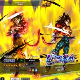 ドラゴンボールレジェンズ CC40K | 2× ULTRA | 6★SSJ4 Goku + SSJ4 Vegeta | LLx3