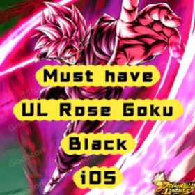 ドラゴンボールレジェンズ [iOS]UL Super Saiyan Rose Goku Black[green]+46000-48000CC+0~5LL[Globa]Auto delivery