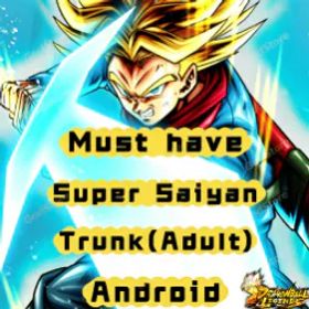 ドラゴンボールレジェンズ Android | 58K CC | UL Super Saiyan Trunk + 6 ~ 20 LL | Instant