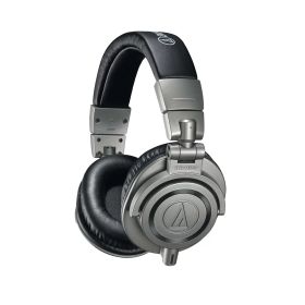 オーディオテクニカ ATH-M50xGM プロフェッショナル モニターヘッドホン 有線 ヘッドフォン 専用ハードケース付属 ガンメタリックグレー