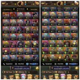 七つの大罪 光と闇の交戦: グラクロ #A270 [GLOBAL] Buff CC 1M | Collab 2 Shield Hero+HR | Wandering Gowther 5/6, The One, T1U, Eternal Eli | 26 UR, 30 SSR