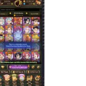七つの大罪 光と闇の交戦: グラクロ |Global| 3000- 3500+ Diamonds | 50+ Random UR | 1 LR #77810680 💙👑🔸🎉