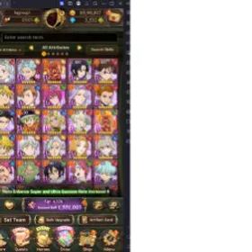 七つの大罪 光と闇の交戦: グラクロ 🍀 |Global| 3500+ Diamonds | 50+ Random UR | 1 LR #77810632 🚀🤟🏻🔰🌧️🃏
