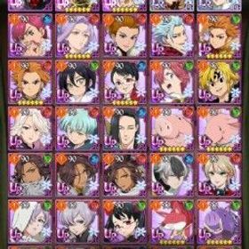 七つの大罪 光と闇の交戦: グラクロ 🎊 GLB Starter, Shalltear,Ber,ODK+2Lr/ 107SSR/UR/53tix/3115+💎 #29799801 💳🌑❇️⚔️🌊