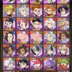 七つの大罪 光と闇の交戦: グラクロ 🎈 Global Starter/Tristan,Dmael,IFBan/93UR/Ssr/37tix/2180+💎 #27009478 🌗🪄🍀🌑💠