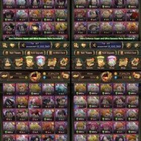 七つの大罪 光と闇の交戦: グラクロ 👑 242 - Quicksell Global Unlinked, 11.1M Nemesis Meliodas, Collab: Gachiakuta, Re-Zero, Aot, Overlord + 1.500 Gems 💎 Tons of Resources !!!