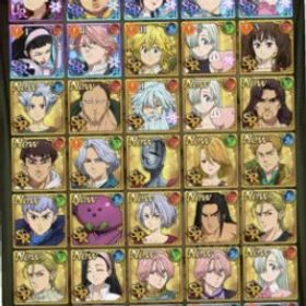 七つの大罪 光と闇の交戦: グラクロ 🟡 global 🌟 1 ur 💫 6 ssr zeldris 🔆 king 🟡 merlin ✨ elizabeth 💛 gila 🟡 860k gold