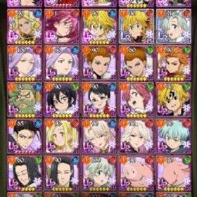 七つの大罪 光と闇の交戦: グラクロ ♥️ 🌐Starter/Full Konosuba,megumin6/6,M&E,K&D,L&M,LrNM/141ur/ssr/30tix/390+💎 #26694193 ✅♠️✅♦️◾