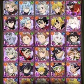 七つの大罪 光と闇の交戦: グラクロ Lvl 129 account