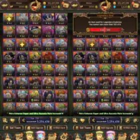 七つの大罪 光と闇の交戦: グラクロ 💎 299 - Rich Global Unlinked | 3,2M CC BOX + 1.600 Gems 💎 New Odin 5/6 | New Gawain 2/6, 144 LR Coins. A Lot Resourcess
