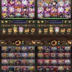 七つの大罪 光と闇の交戦: グラクロ 👑264 - Global Unlinked | 11.4M CC BOX + 1.000 Diamonds 💎 Nemesis Meliodas 3/6 | New Lancelot | 23 LR Heroes + 76 LR Coins