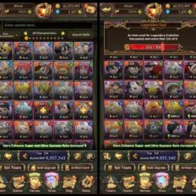 七つの大罪 光と闇の交戦: グラクロ 👑 266 - Quicksell Global Unlinked 9M, LR Nemesis Meliodas, New Female Meli + 1.100 Gems 💎 Full Collab: Re-Zero, Fire Force, Gachiakuta + 204 LR Coins !!!