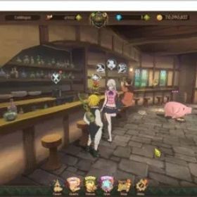 七つの大罪 光と闇の交戦: グラクロ GLOBAL|1M CC|30 LS|1 LR+7 UR|Elizabeth2/6,MerEsca2/6,N Meliodas,Tristan,Skuld,EliMeli,ODK,DKM2/6|1 UR Selector|CodeOnly|SDS4594