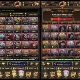 七つの大罪 光と闇の交戦: グラクロ 🔥279 - Global Unlinked 6.7M, New Odin, New Gawain, Tristan 6/6, Nemesis 3/6 + 1.250 Gems 💎 Collabs: Fire Force, Re-Zero, Gachiakuta, 94 LR Coins !!!