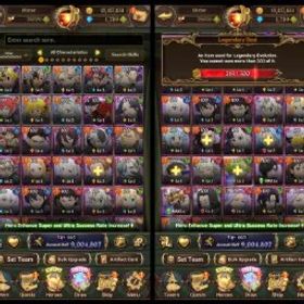 七つの大罪 光と闇の交戦: グラクロ 👑 247 - Rare Account Global Unlinked 9M, New Female Ban & Meli + 1.780 Gems 💎 Collabs: Re-Zero, Fire Force, Konosuba, Gachiakuta + 219 LR Coins