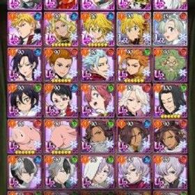七つの大罪 光と闇の交戦: グラクロ 🎉 Global starter M&E,Tris,K&D,Salos,Dmael,ENDZ+2LR/97Ur/SSR/2360+💎/37SSR tix #23488353 🌥️🌬️🎉☁️🧡