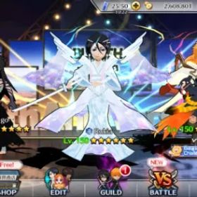 ブリーチブレイブソウル BBS105 | Global BBS Start | 5/5 10th Ichigo & Rukia + Mugetsu + 500 Orbs + Move Sources
