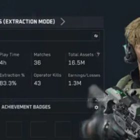 Delta Force Level 30 account | Worth over 16M+ | Steam/mobile/PC | Hand-leveled by completing tasks | Original email not linked