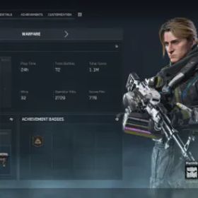 Delta Force [PC+Mobile] SZN10 Warfare General Lvl 45, 37 Guns Skin Epic Legendries 17 Charms Tekniq Alloy 1M Weapon Exp 421 Car Tank helicopter Skins
