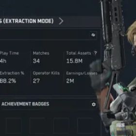 Delta Force Spinosaurus Claw Fossil |Level 30 account | Worth over 15M+ | Steam/mobile/PC | Hand-leveled by completing tasks | Original email not linked