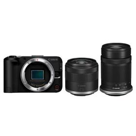 キヤノン カメラ ミラーレス一眼カメラ EOS R50 V ダブルズームキット ブラック Canon
