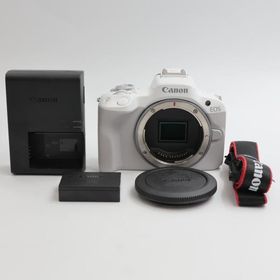 シャッター数2000枚 Canon EOS R50 ボディ ホワイト ミラーレス一眼カメラ キヤノン