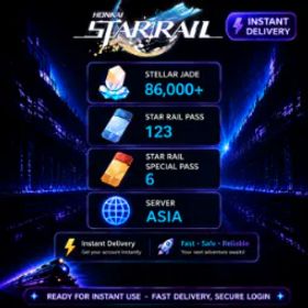 崩壊スターレイル Asia 86K