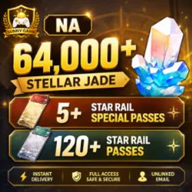 崩壊スターレイル 🌏 NA | 64K+ Stellar Jade