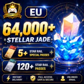 崩壊スターレイル 🌏 EU | Stellar Jade 65 000+