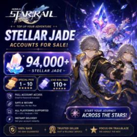 崩壊スターレイル EU ✦ 96K - 98K Stellar Jade ✦ 5 Special Pass