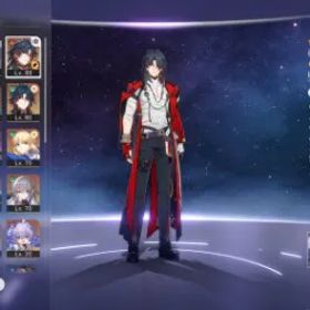 崩壊スターレイル (NA MALE LV68) 5*Mortenax Blade, 5*The Dahlia, 5*Hyacine, 5*Acheron, 5*Firefly, 5*Jingliu, 5*Huohuo, 5*Blade, 5*Sparkle, 5*Loucha, 5*Fu Xuan, 5*Saber