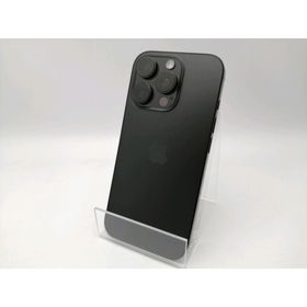 【中古】Apple 国内版 【SIMフリー】 iPhone 16 Pro 256GB ブラックチタニウム MYN03J/A【ECセンター】保証期間１ヶ月【ランクC】