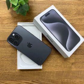 iPhone 15Pro 256GB ブラック 国内版 SIMフリー送料無料