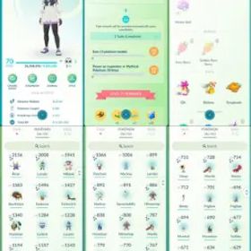 ポケモンGO LVL 70 ✨ 91x Shiny