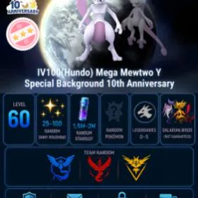 ポケモンGO Mewtwo | LVL 60