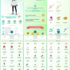 ポケモンGO LVL 70 ✨ 45x Shiny