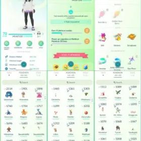 ポケモンGO LVL 70 ✨ 105x Shiny